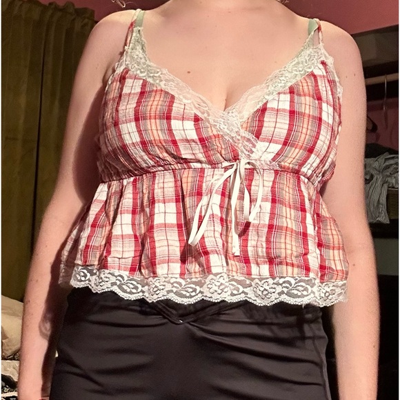 Plaid tank top - Picture 2 of 3